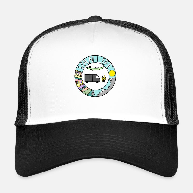 VAN LIFE VANLIFER NOMADS Trucker Cap