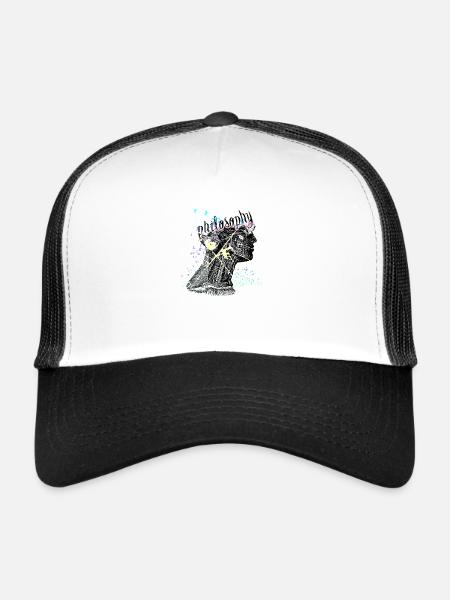 Philosophy - Trucker Cap - white/black - Front