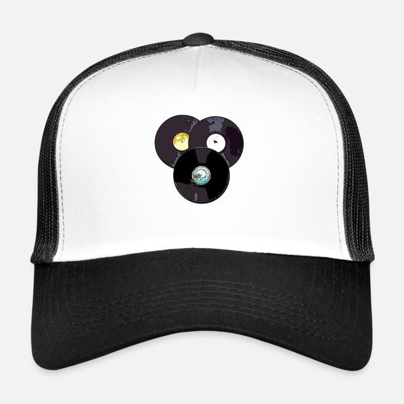vinyl - Trucker Cap - white/black