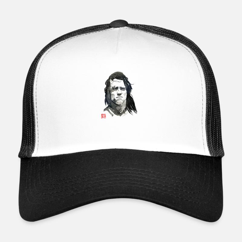 conan - Casquette trucker  - blanc/noir