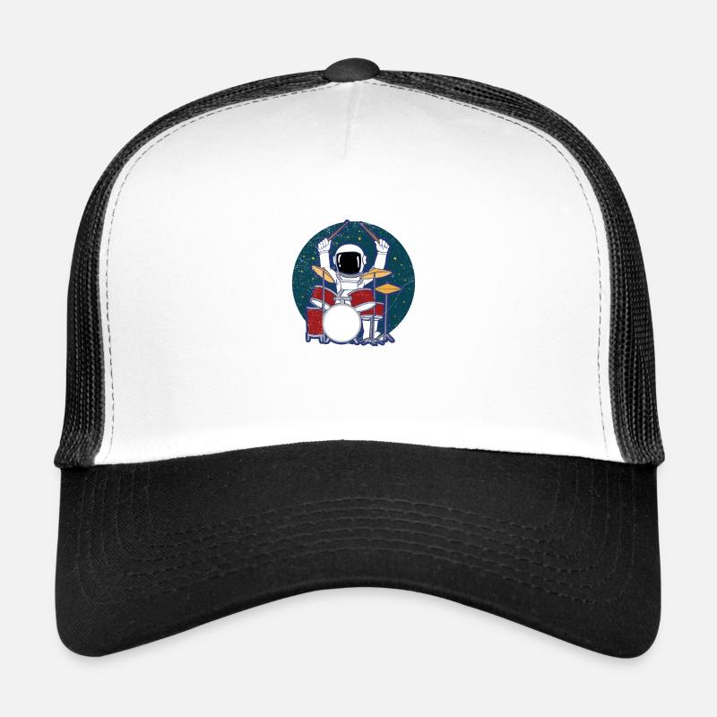 Astronaute Batteur Space Lover Idée cadeau Casquette trucker 
