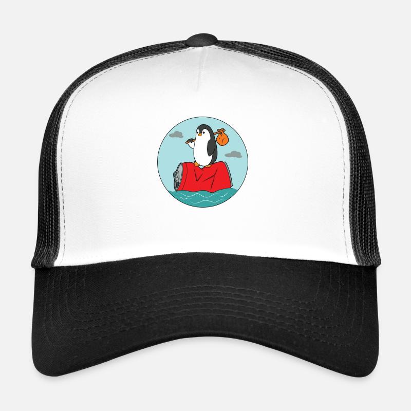 Recyclage de la pollution Casquette trucker 