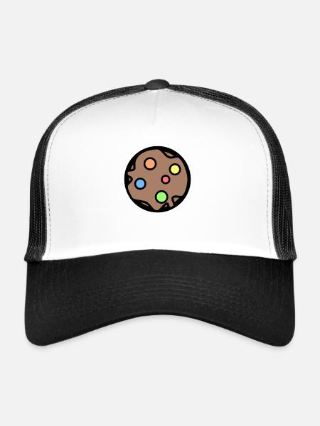 Biscuit - Trucker Cap - white/black
