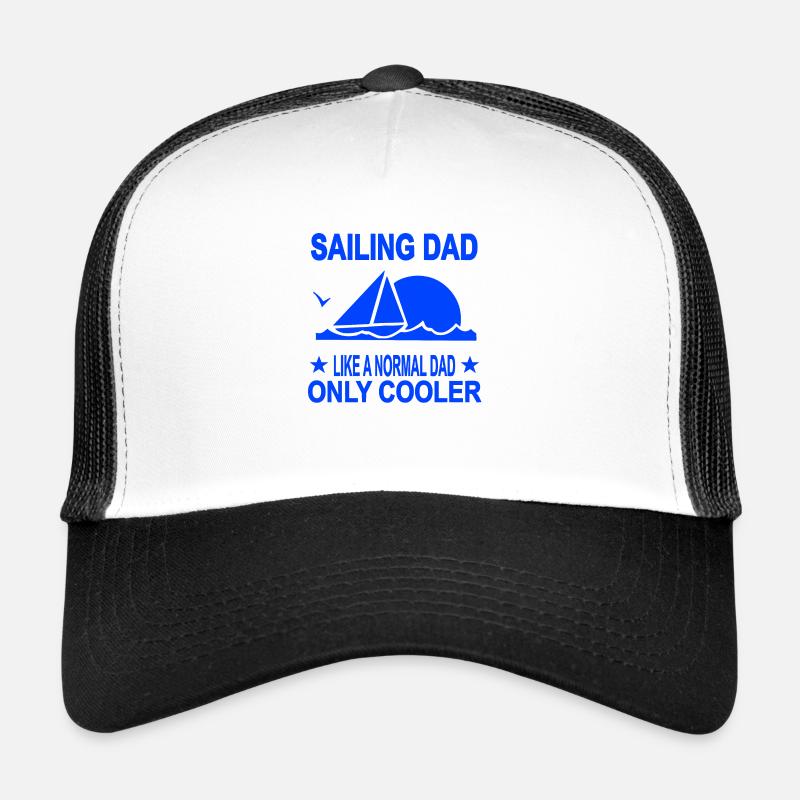 Sail - Trucker Cap - white/black