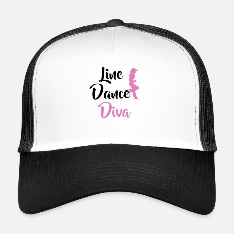 Line Dance Diva Line Dancing Country Musik Spruch Trucker Cap