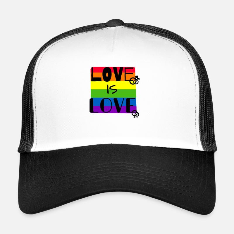 Love is Love Trucker Cap