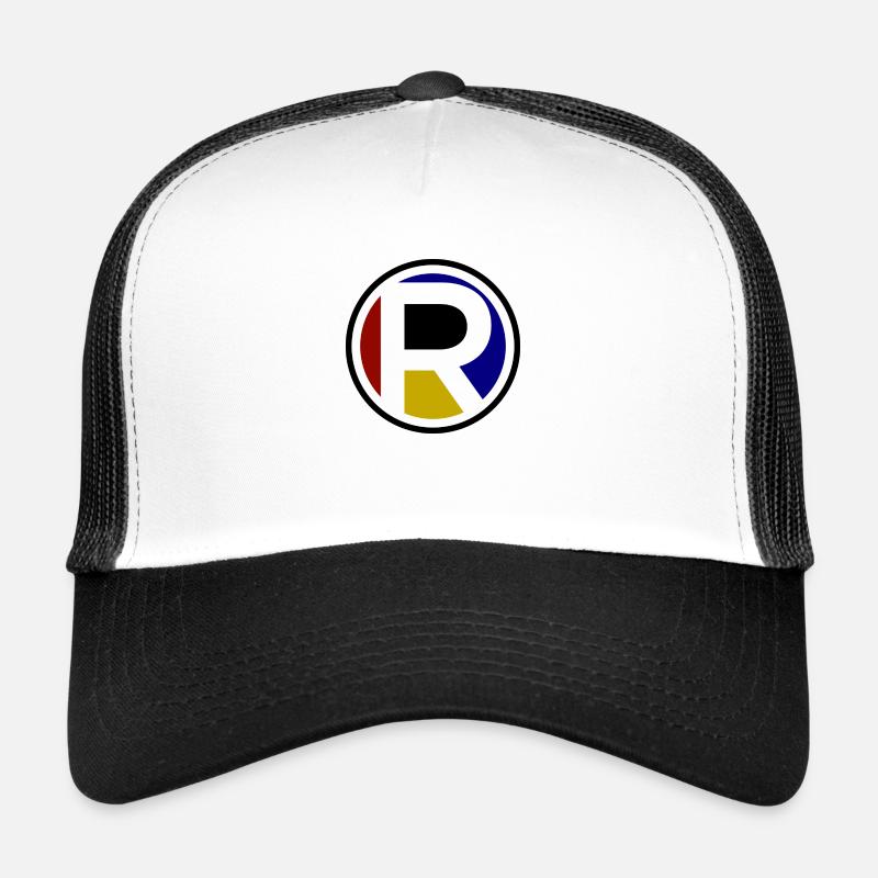 Abréviation R | Point R | Nom R | Logo R | District R Casquette trucker 