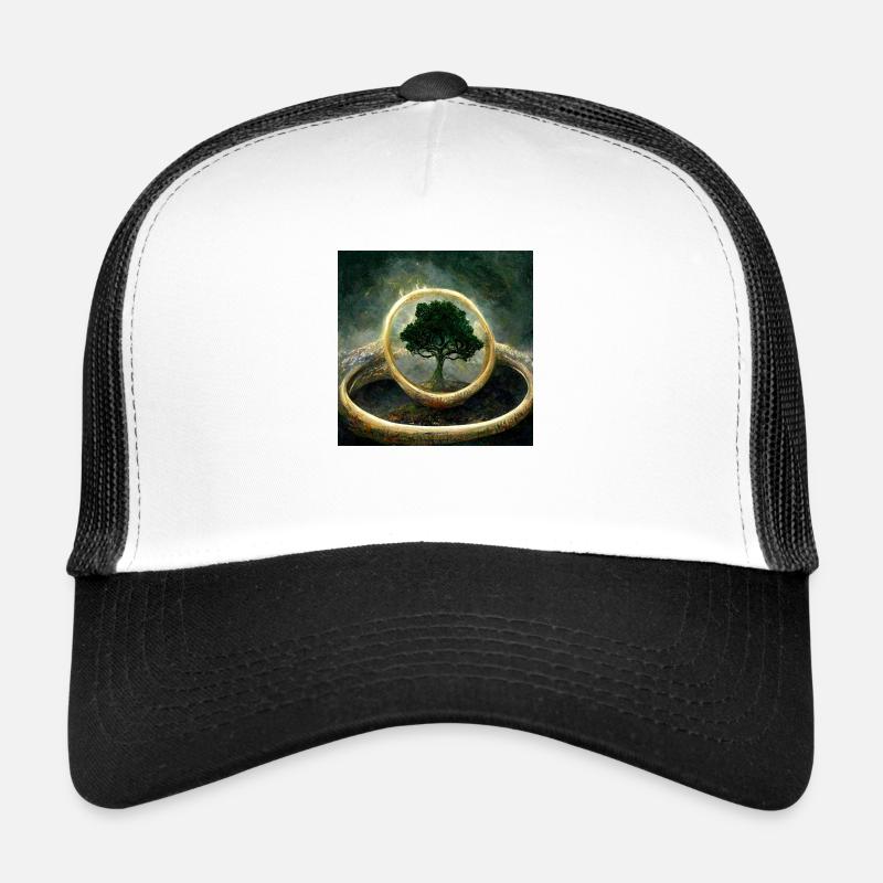 Arbre Monde Casquette trucker 