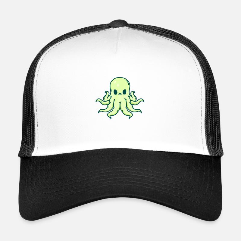 Kawaii Cthulhu Trucker Cap