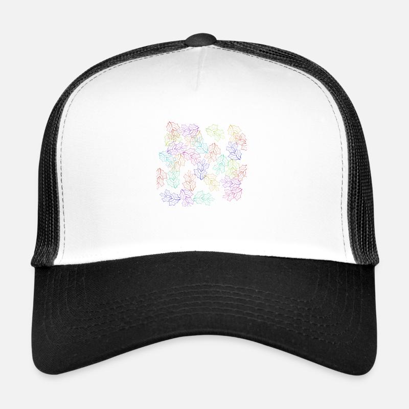 design floral coloré Casquette trucker 