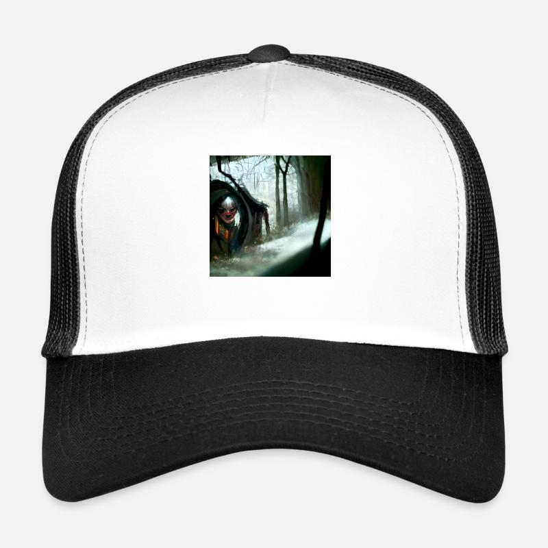 Verloren - Trucker Cap - Weiß/Schwarz