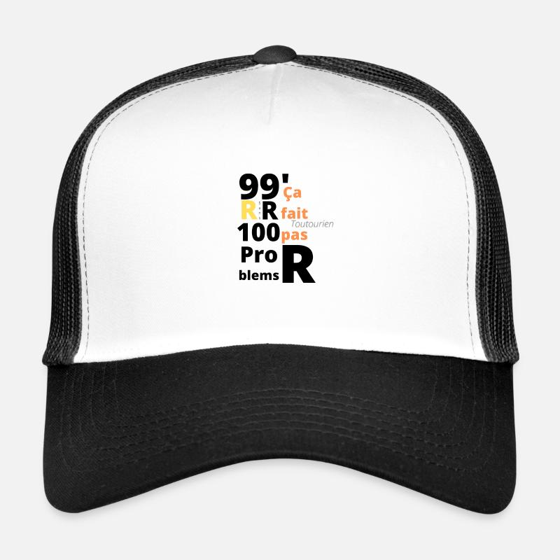 RsansR 99'100problems Casquette trucker 