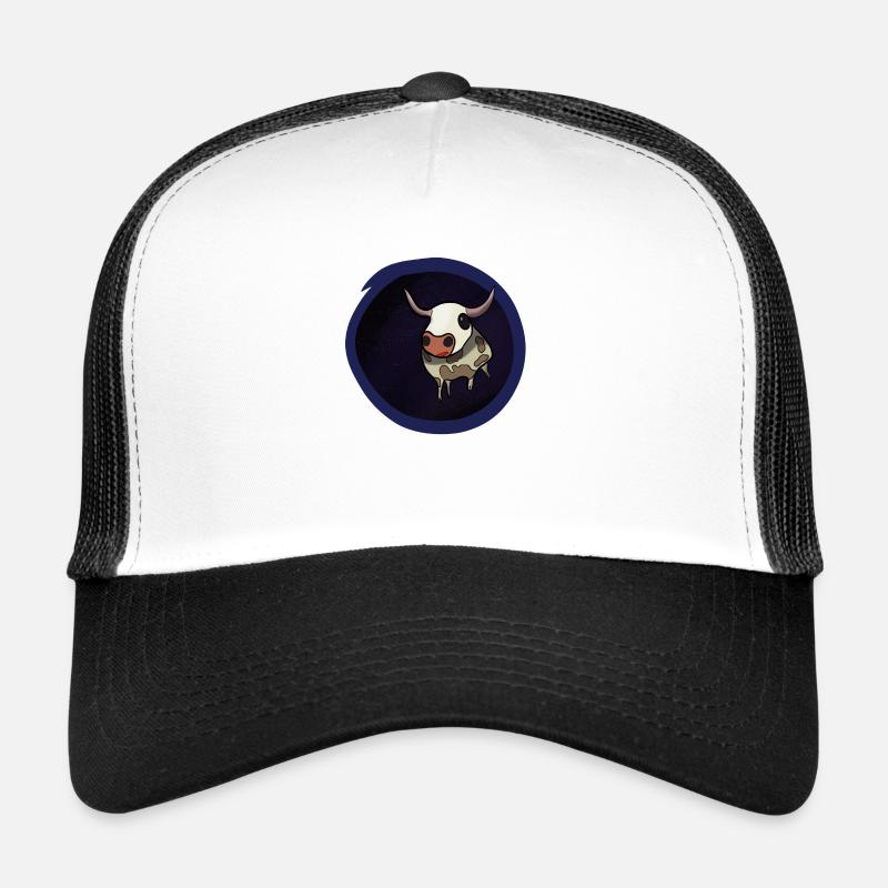 Kuh im Weltall Trucker Cap