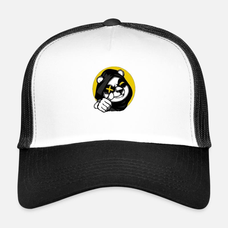 Bear and panda Trucker Cap