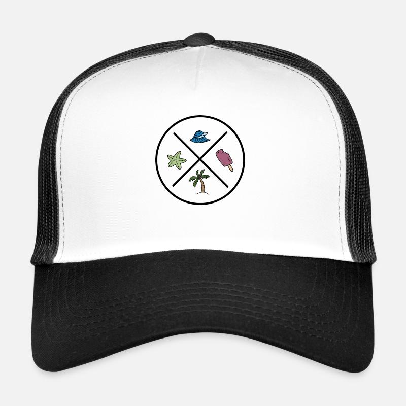 Fun design for summer Trucker Cap