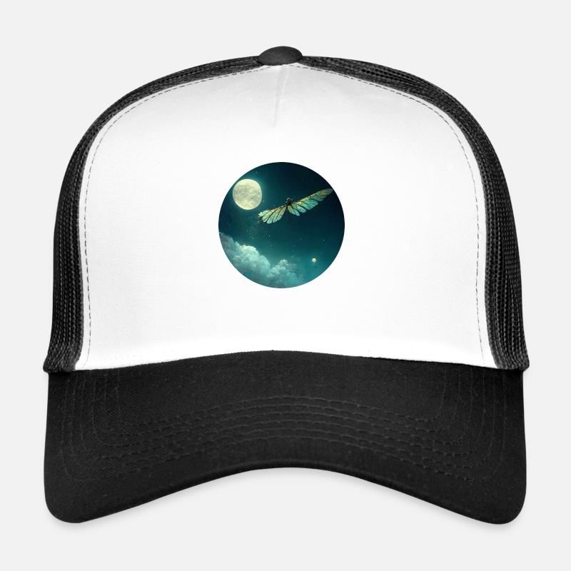 Insect - Trucker Cap - white/black