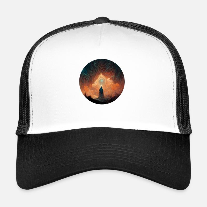 Man a fantasy Weöt - Trucker Cap - white/black