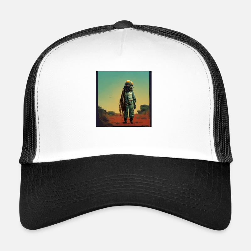 Rasta-astronaute Casquette trucker 