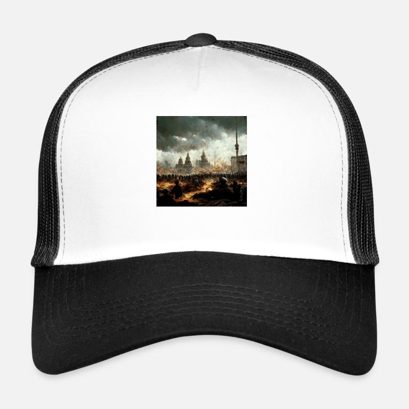 The war is over Trucker Cap
