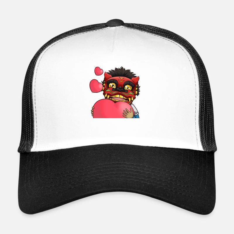 KuschelBör - Trucker Cap - Weiß/Schwarz