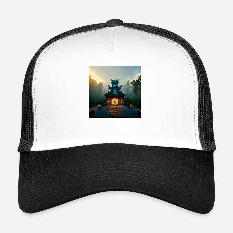 Old Dragon Shrine Trucker Cap