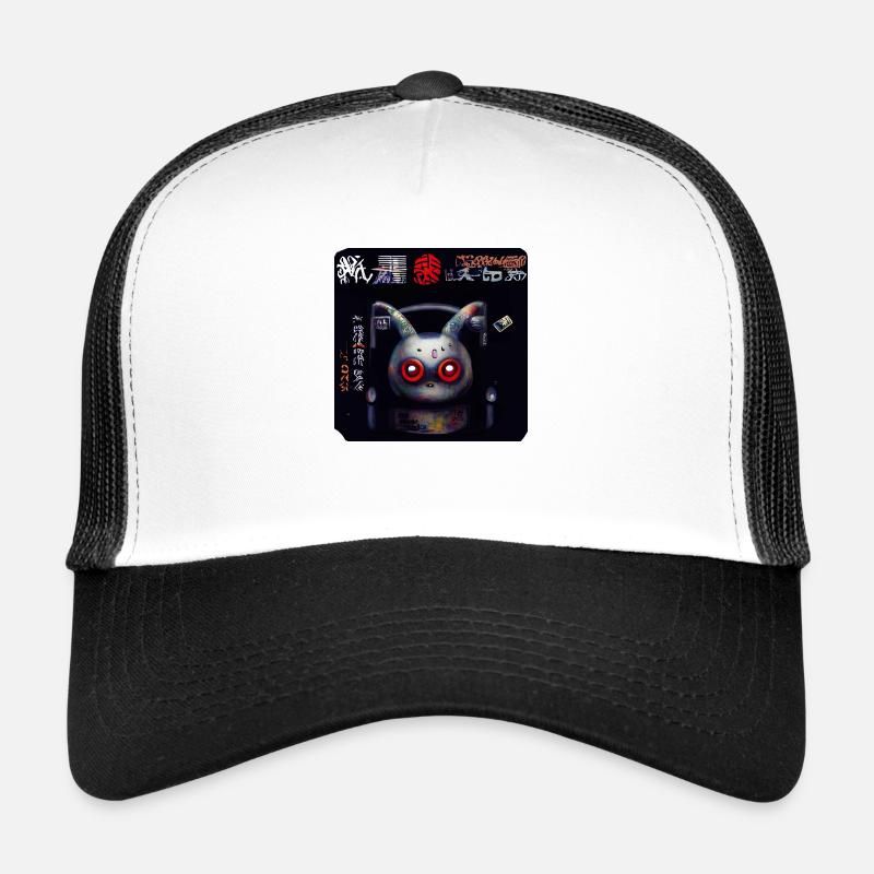 Zeichen - Trucker Cap - Weiß/Schwarz