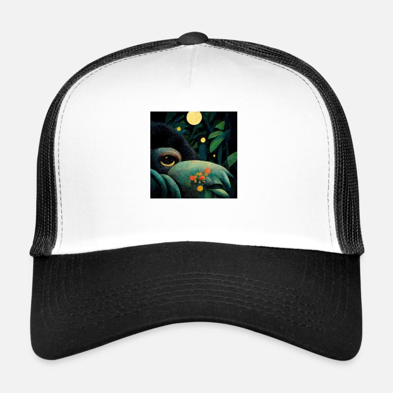 Toucan in the moonlight Trucker Cap