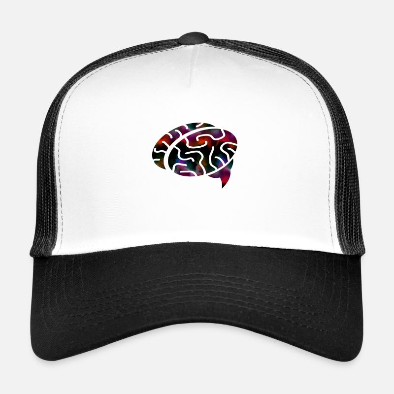 Cerveau de couleur Casquette trucker 