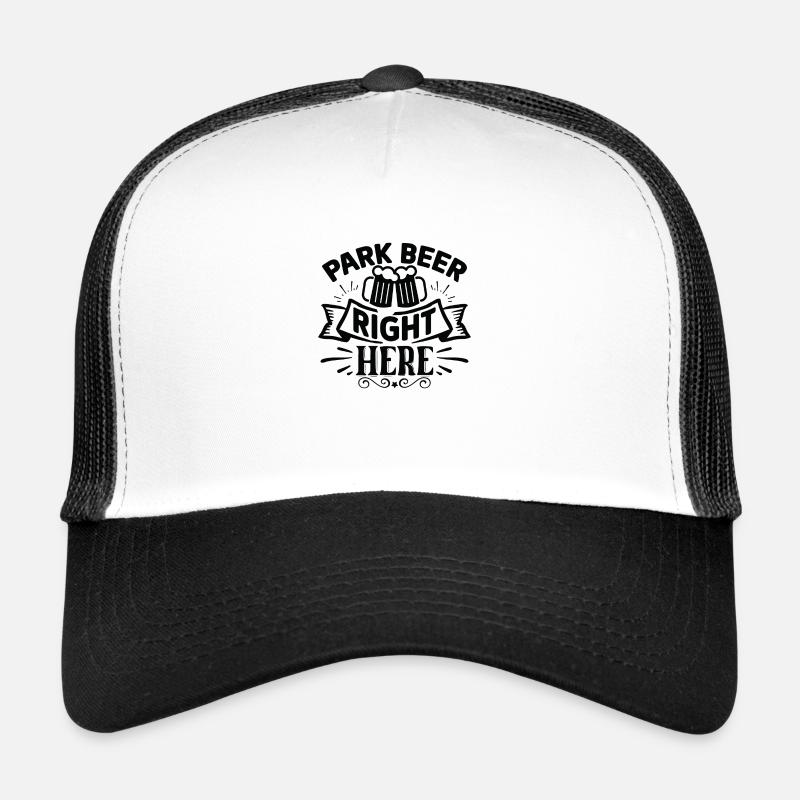 Park Beer Right Here Trucker Cap