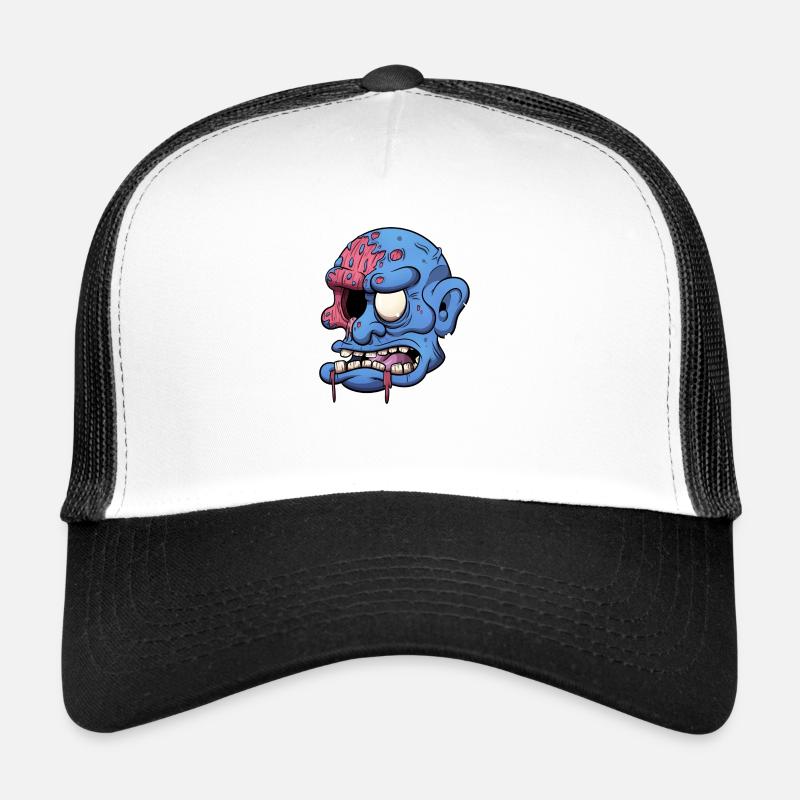 Tête de zombie abattue Casquette trucker 