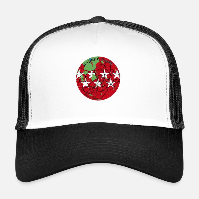 Madrid flagship - Trucker Cap - white/black