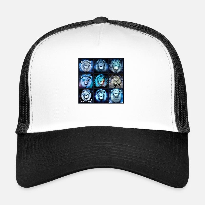 BLAUE LION Collage Trucker Cap