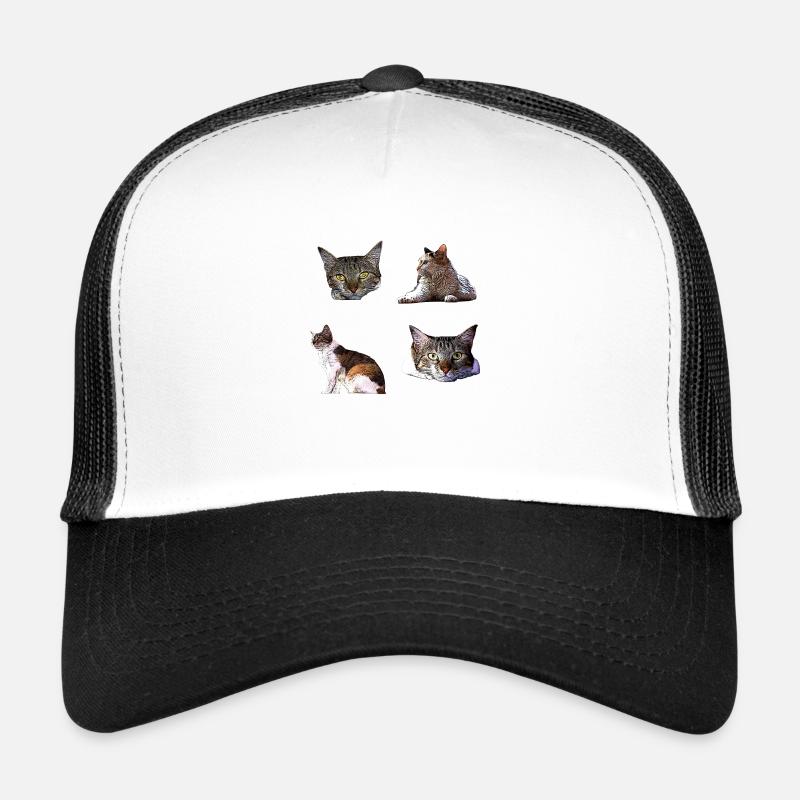 chat chatte animal de compagnie chaton stickers Casquette trucker 