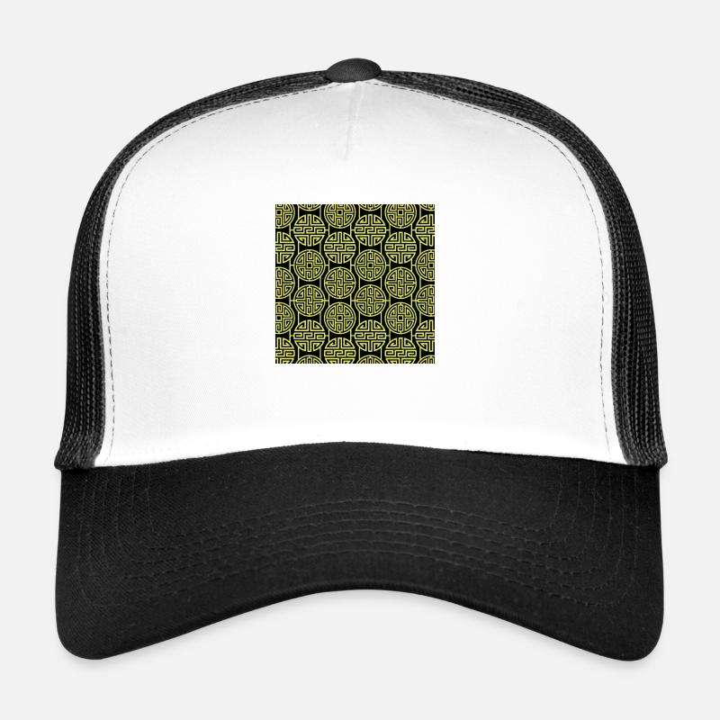 Chinese pattern Trucker Cap