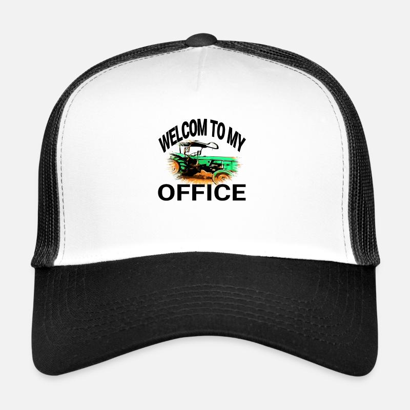 Tractor - Trucker Cap - white/black