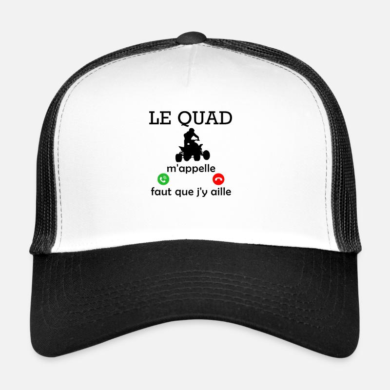 le quad m appelle / humour cascadeur Casquette trucker 