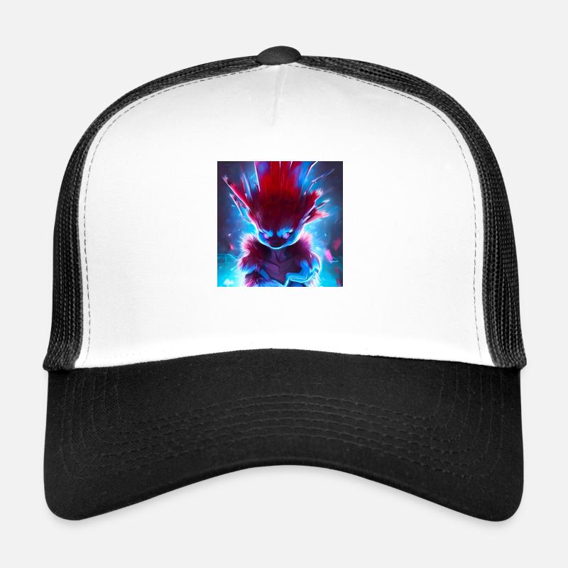 Serie: Distopia of Christmas - Trucker Cap - Weiß/Schwarz
