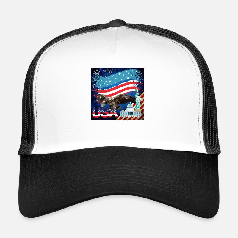 USA, American Eagle Trucker Cap