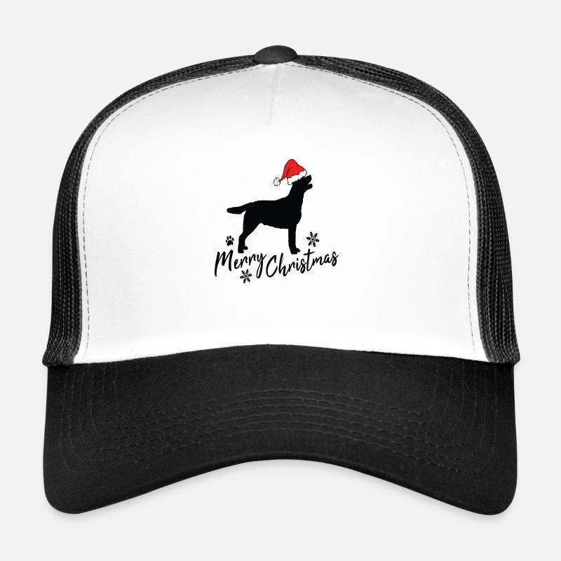Joyeux Noël Labrador Casquette trucker 