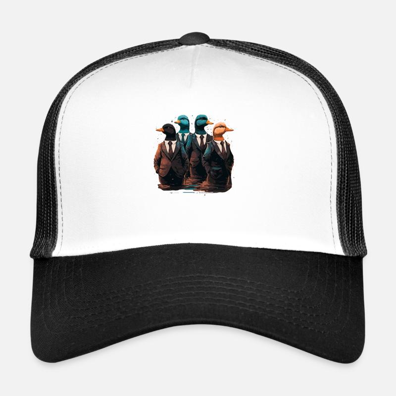 Drôles de canards en costume Casquette trucker 