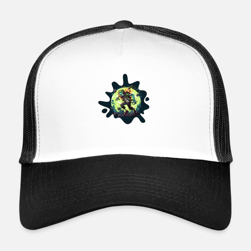 Zombie Nucléaire Casquette trucker 
