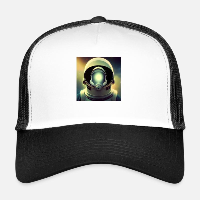 Helden des Weltalls - Trucker Cap - Weiß/Schwarz