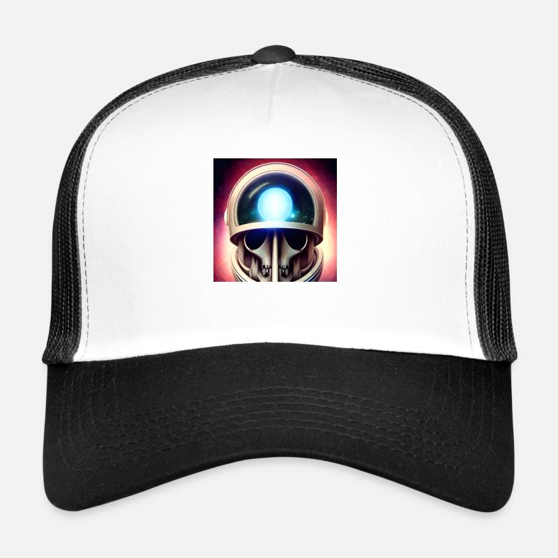 Héros de l’espace - Casquette trucker - blanc/noir