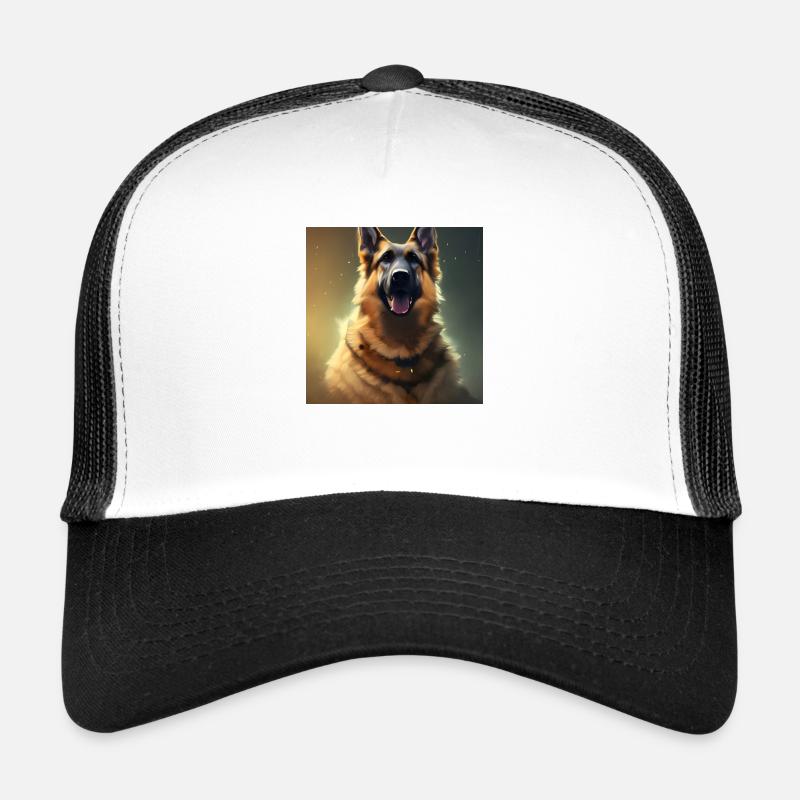 Süßer Deutscher Schäferhund Trucker Cap