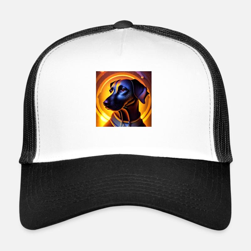 Le chien de l’univers Casquette trucker 