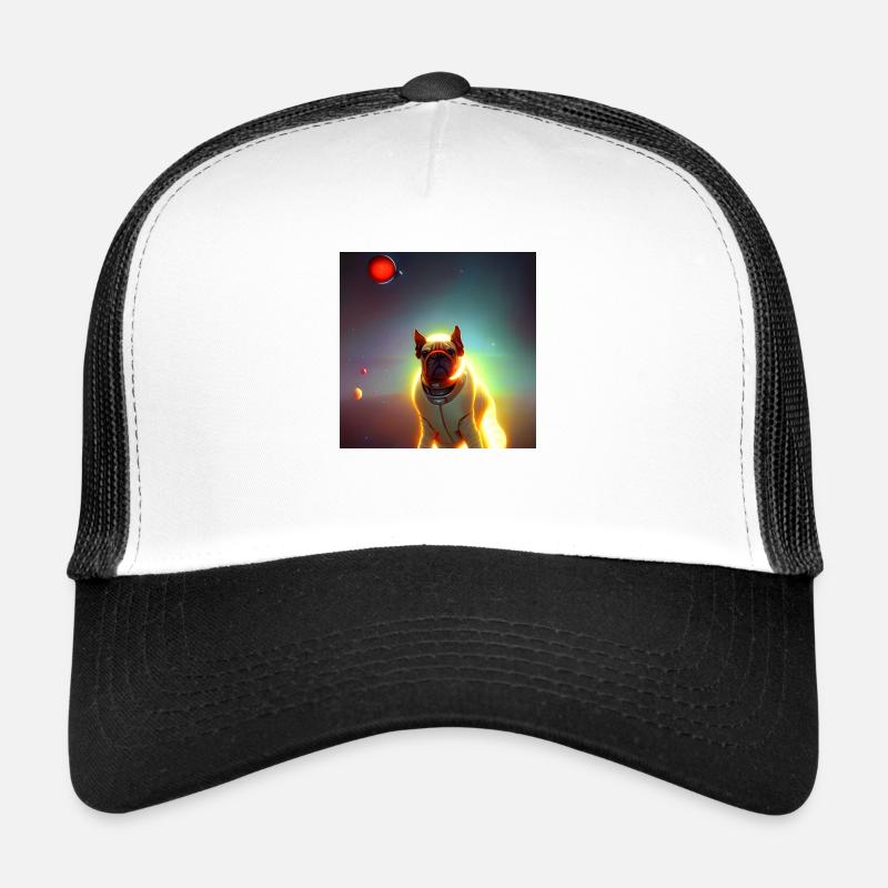 Le chien de l’univers Casquette trucker 