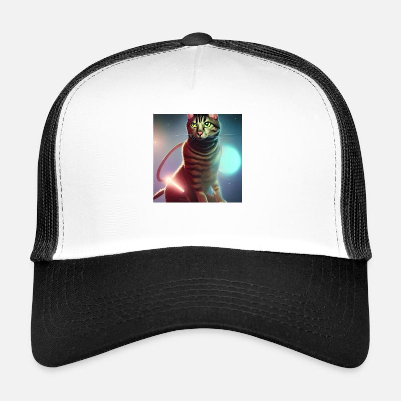 The Universe Cat Trucker Cap
