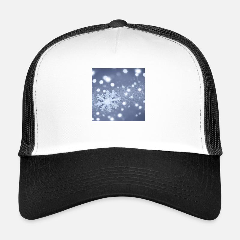 Snowflake design Trucker Cap