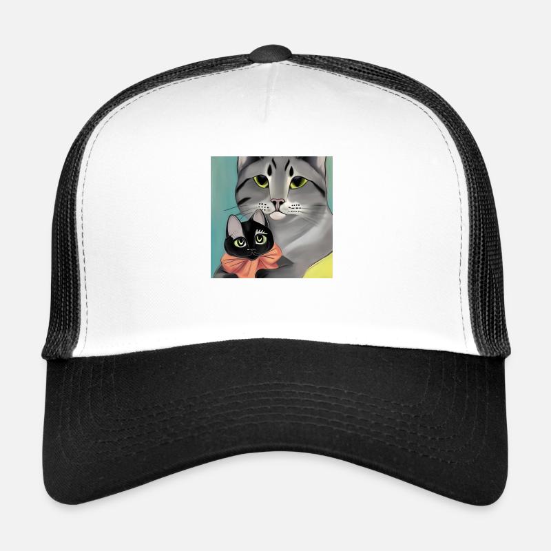 Mère de chats Casquette trucker 