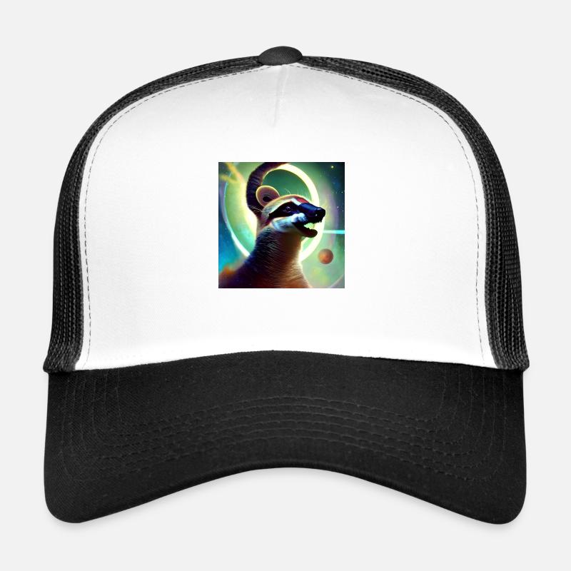 Coati - Trucker Cap - white/black